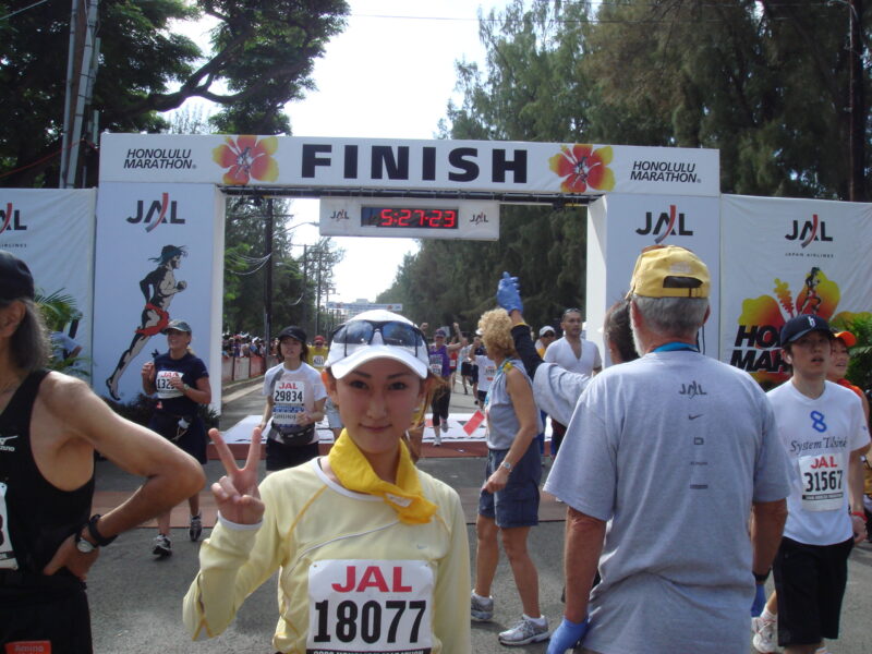 ホノルルマラソン奮闘記 娘と親子ラン ナセル Blog
